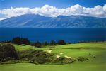 The Plantation Course at Kapalua hosts the PGA Tour season-opening Tournament of Champions across dramatic slopes offering panoramic ocean views.