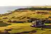 The coast hugs almost every hole at Kingsbarns in Fife.