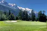 Chamonix Golf Course plays at the base of Mont Blanc, Europe's highest peak, creating unforgettable Alpine golf.