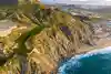 Quivira Golf Club clifftop hole overlooking Pacific Ocean in Cabo