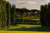 Classic parkland fairway at Circolo del Golf di Roma Acquasanta inside Rome
