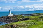 Turnberry's Ailsa Course features the iconic lighthouse backdrop on one of golf's most photographed holes.