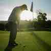 Matching speed of the putt to the line is the most important aspect of making putts