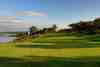 Undulating fairway at Ribagolfe I Golf Course in the Ribatejo region near Lisbon