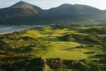 Royal County Down's spectacular setting beneath the Mountains of Mourne