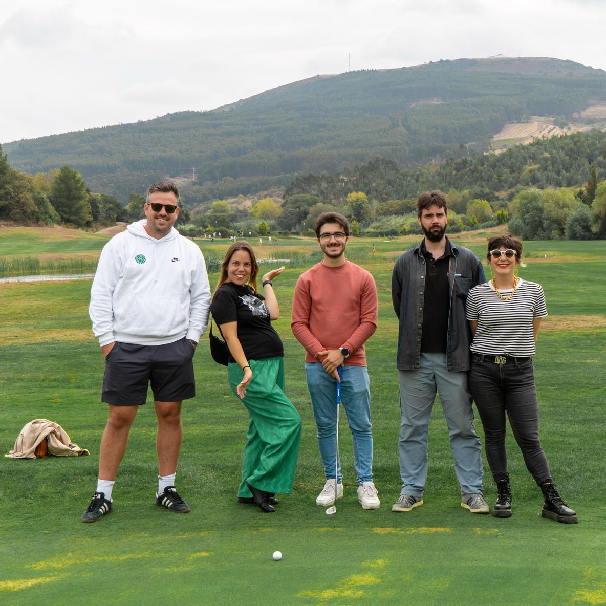 Team golf experience