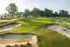 Pinehurst No. 2, North Carolina - the restored native sand-and-wiregrass surrounds framing the iconic Donald Ross greens