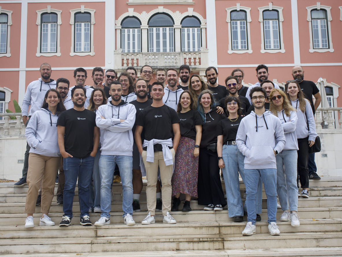 The team at an offsite in 2024