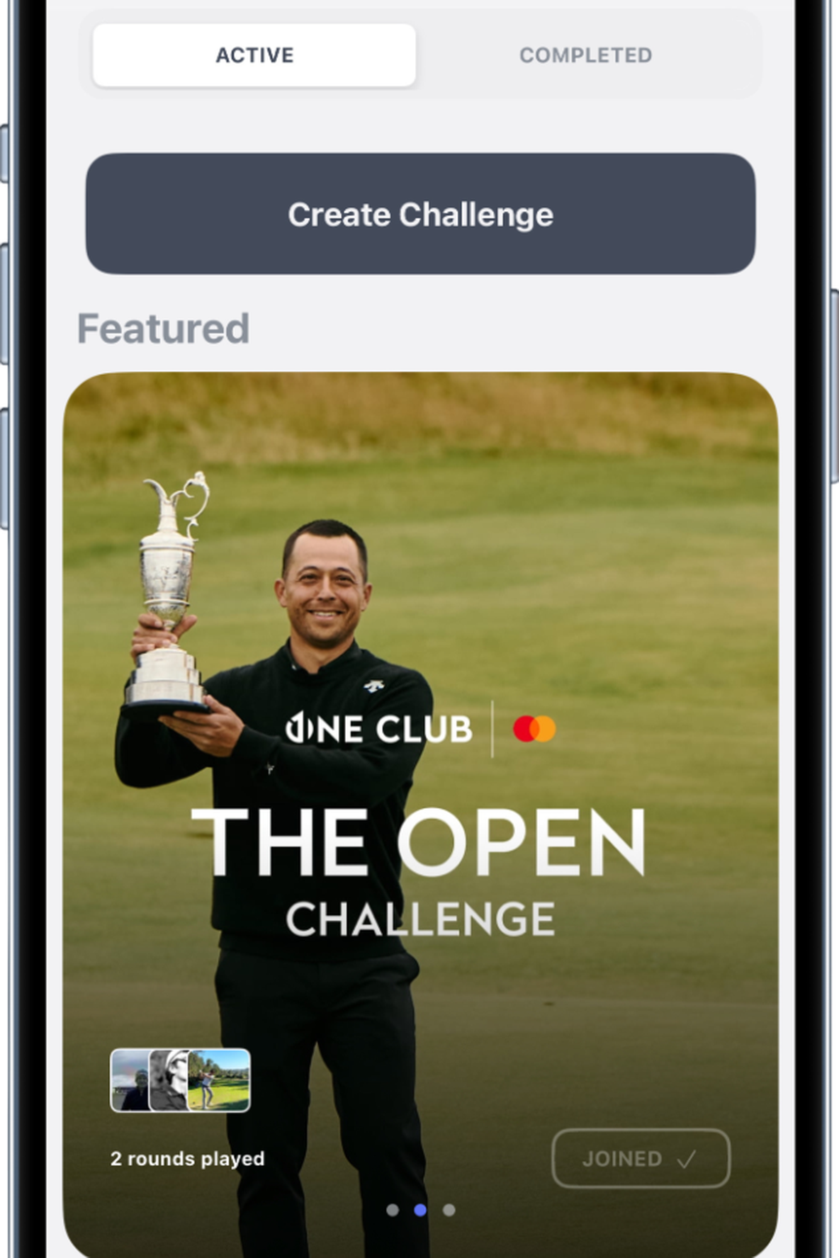 Download Hole19 today, join our challenges and win fantastic prizes.