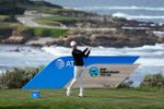 AT&T Pebble Beach Pro-Am tournament with celebrities and professionals