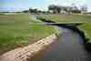 Carnoustie's infamous Barry Burn - a constant threat on the closing holes of what many consider Scotland's sternest links test