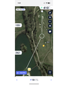 The 18th at JCB, 442 yards from the yellows and stroke index three