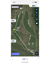 The 466-yard 7th, stroke index two, mapped in Hole19