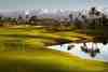 Amelkis Golf Club, Marrakech - the palm-lined 18th at Amelkis, one of Morocco's most photographed finishing holes