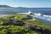 Pebble Beach Golf Links, hole 7 with a view of the Pacific Ocean - an iconic golf destination for a weekend getaway.
