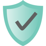 icon of green shield