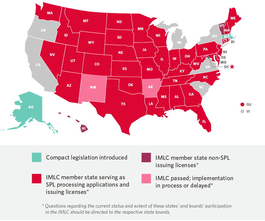 IMLC map as of March 2026