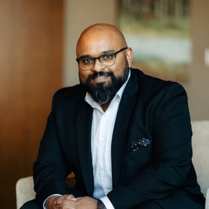 portrait in business attire