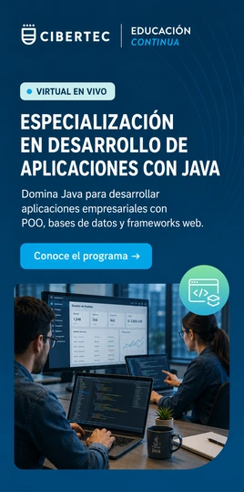 Banner Especialización Desarrollo de Aplicaciones con Java