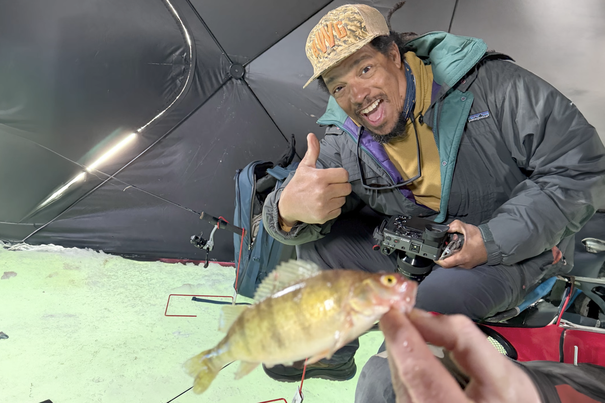 A Three-Day Ice Fishing Trip in Northeast Montana