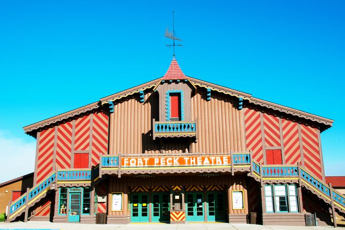 Fort Peck Theater in Fort Peck