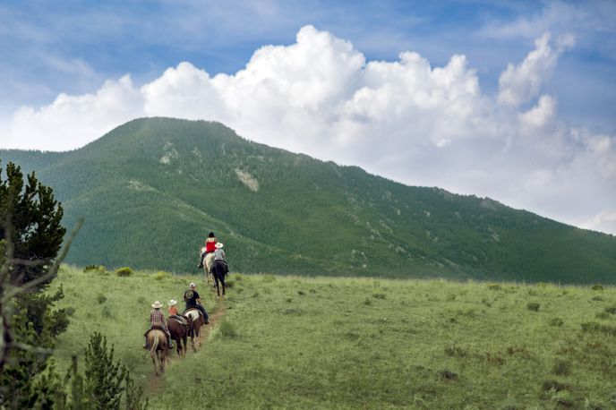 Giddy-Up In The Yellowstone Valley