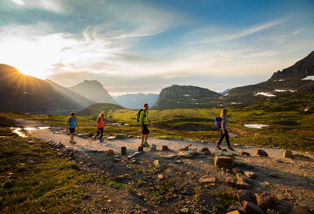 Peak to Peak Glacier Views