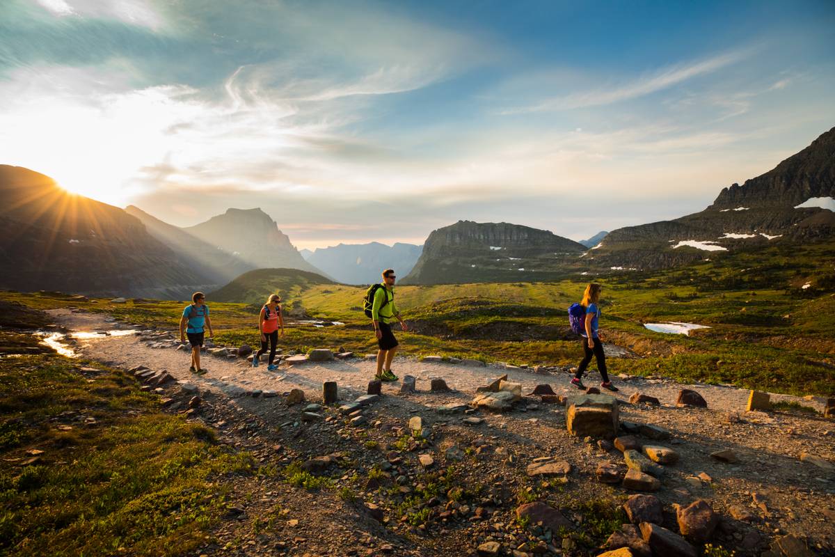 Peak to Peak Glacier Views
