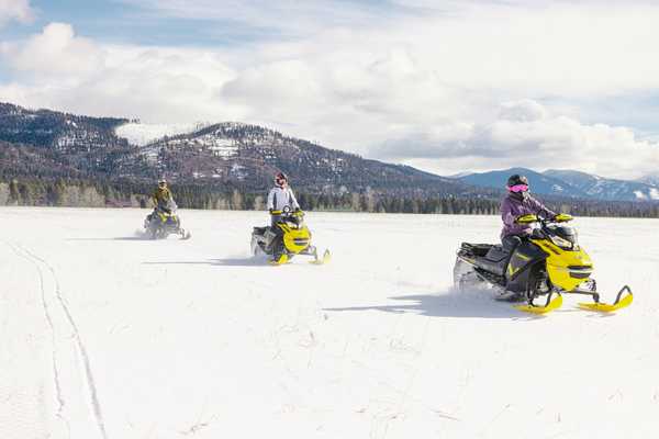 Top Spots To Snowmobile in Montana
