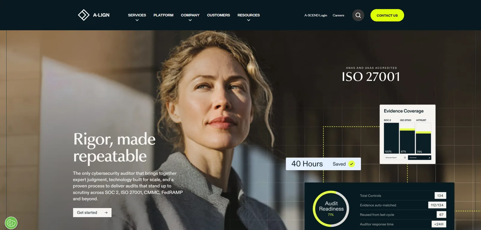 A-LIGN homepage