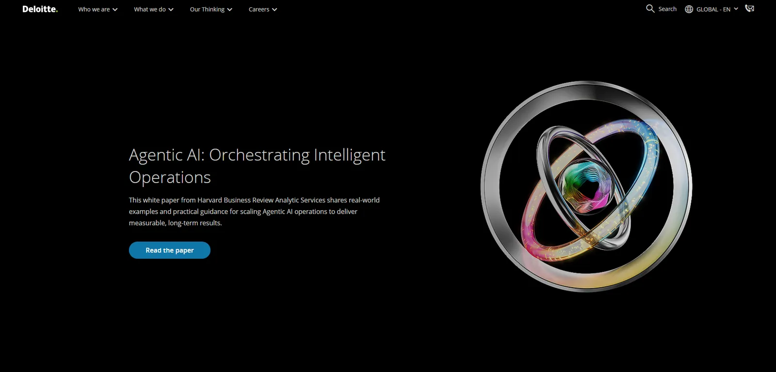 Deloitte homepage