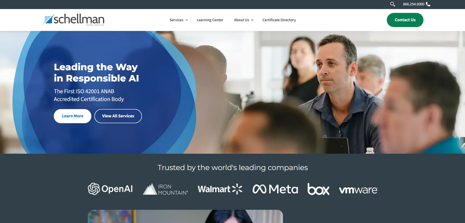 Schellman homepage
