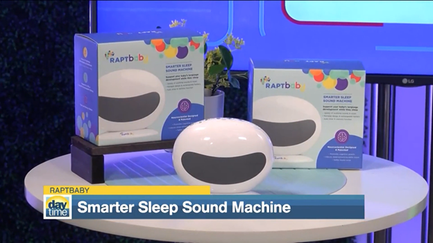 Daytime: New Nursery Must-Have: RAPTbaby™ Smarter Sleep Sound Machine