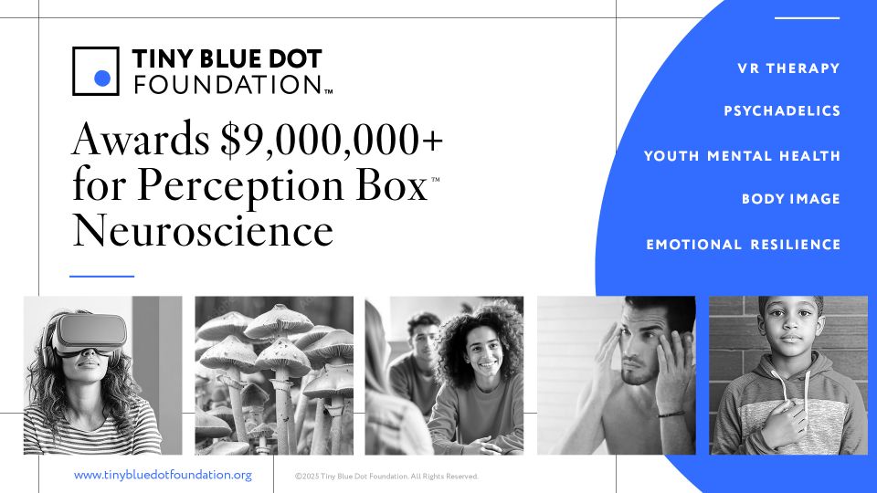 Tiny Blue Dot Foundation Funding Announcement