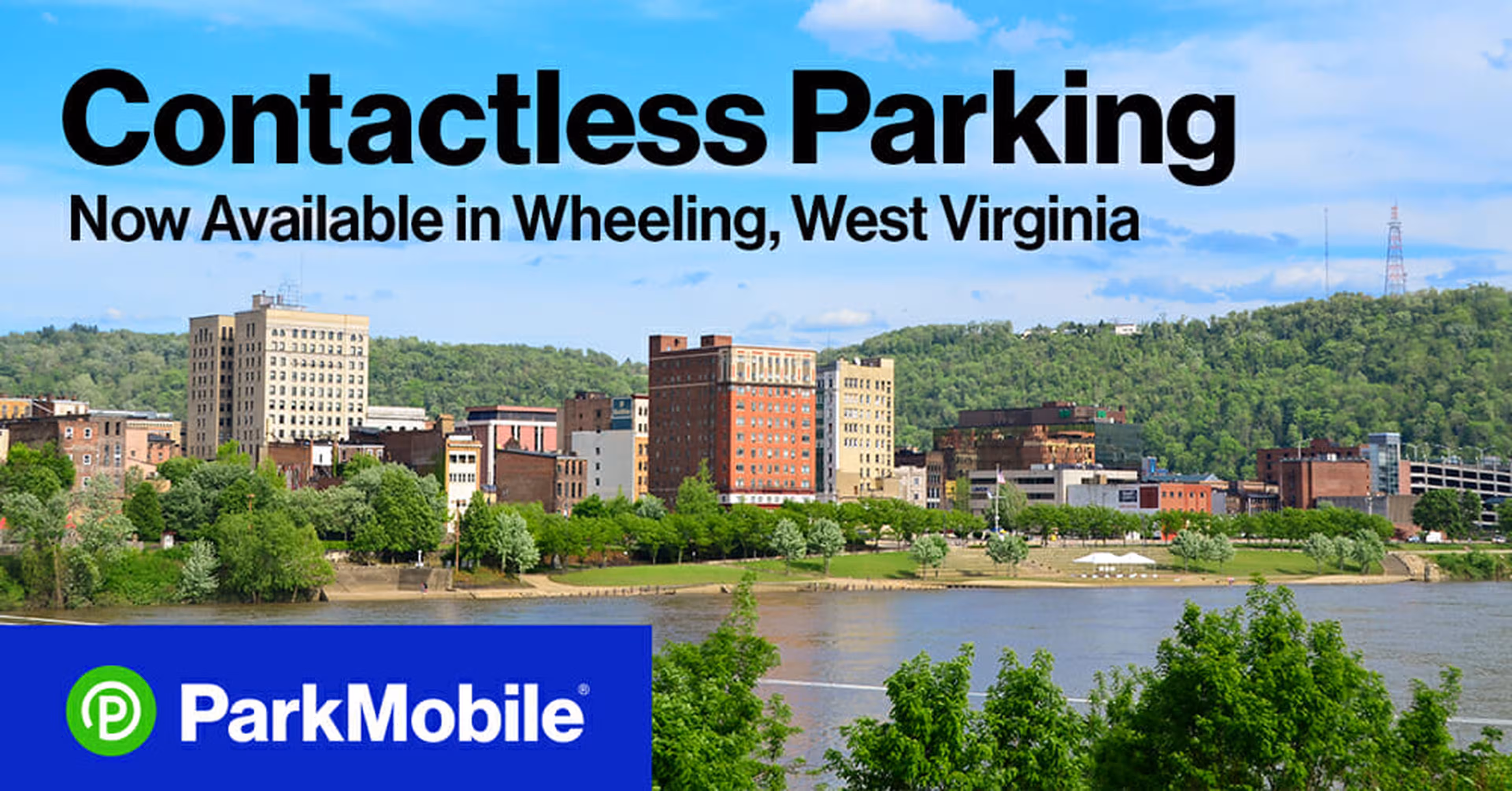 Wheeling, West Virginia, Introduces Contactless Parking Payments with the ParkMobile App
