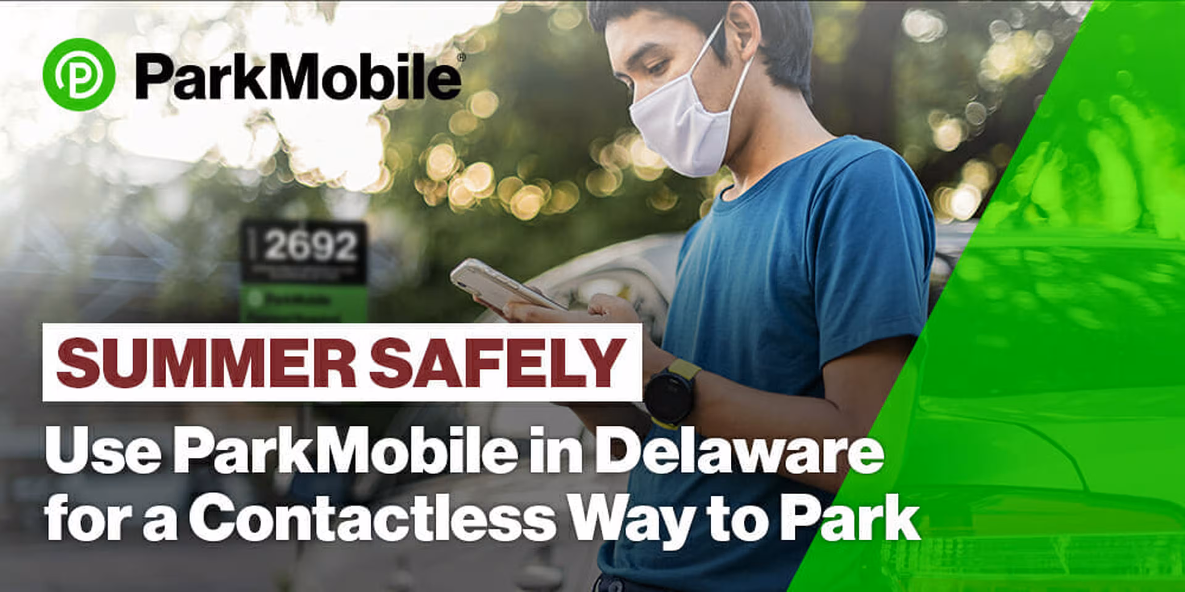 Delaware Partners with ParkMobile to Promote COVID-19 Safety Measures