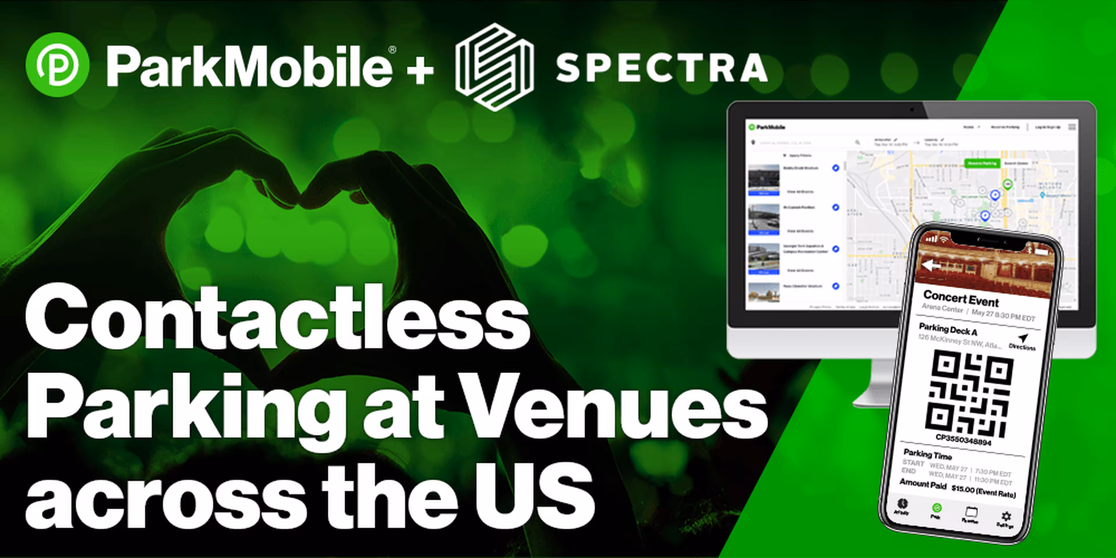 Spectra parking reservations