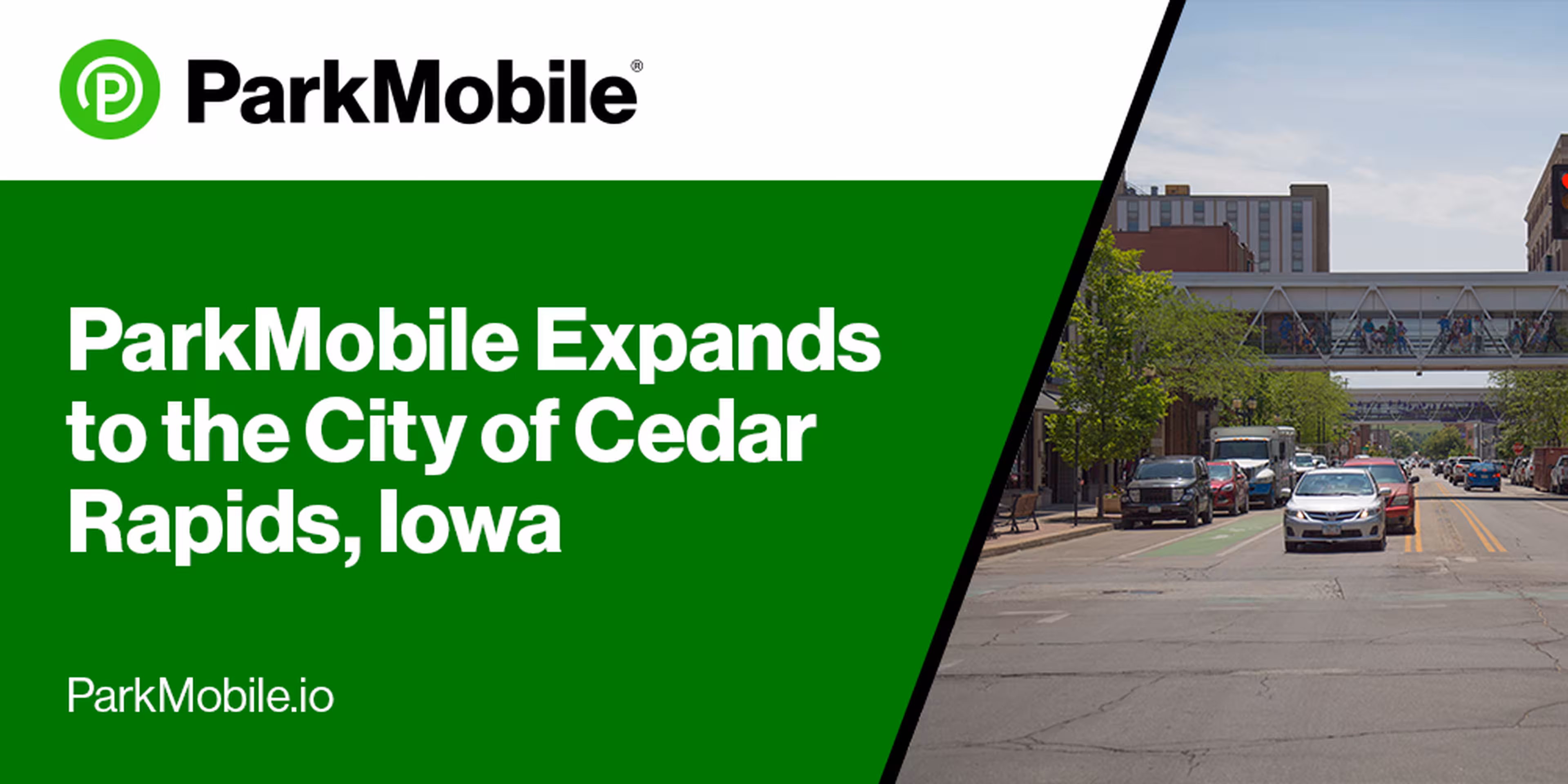 Cedar Rapids, Iowa, Partners with ParkMobile and Expands Their Parking Payment Services