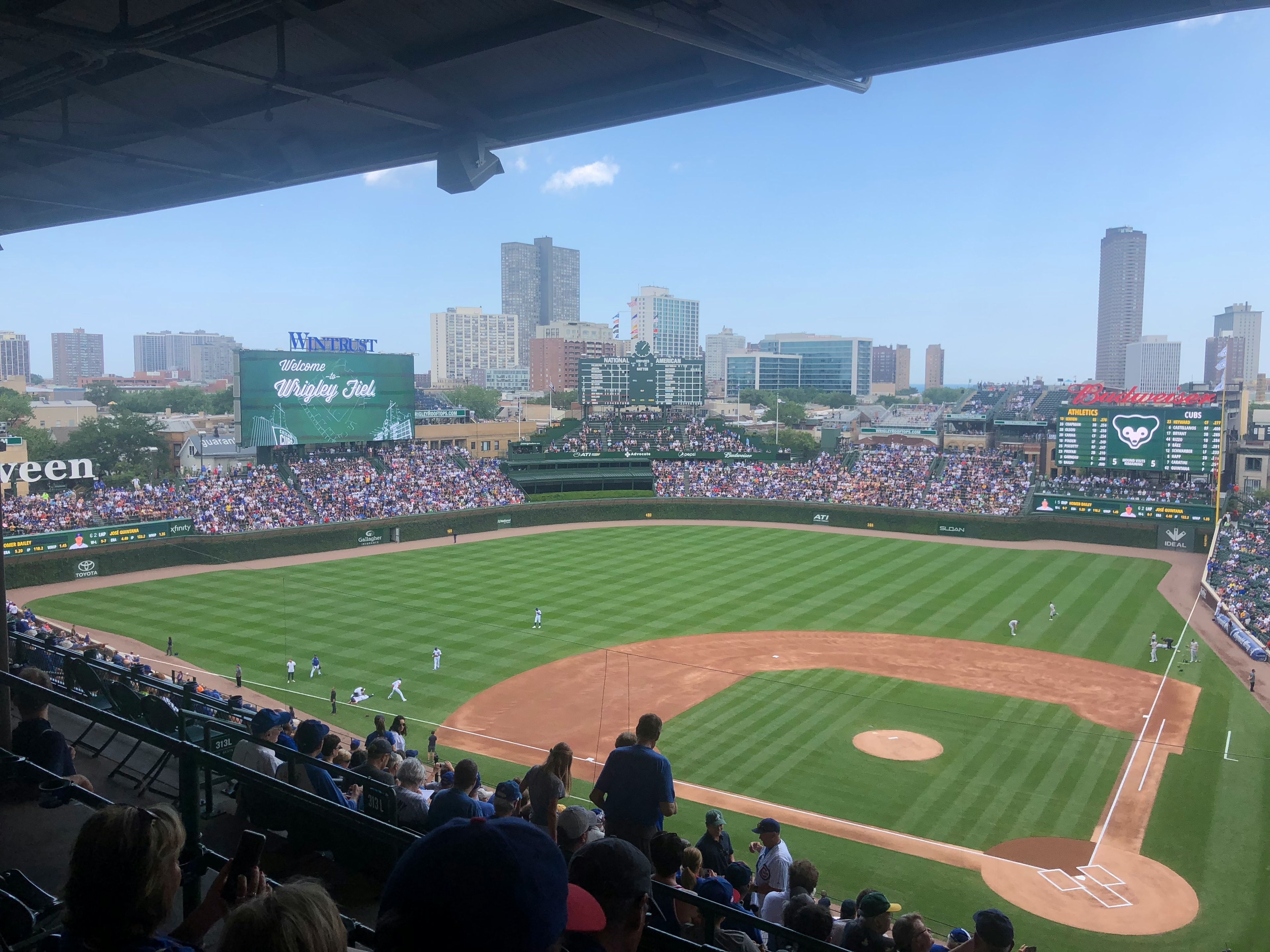 Wrigley Field in Chicago, IL