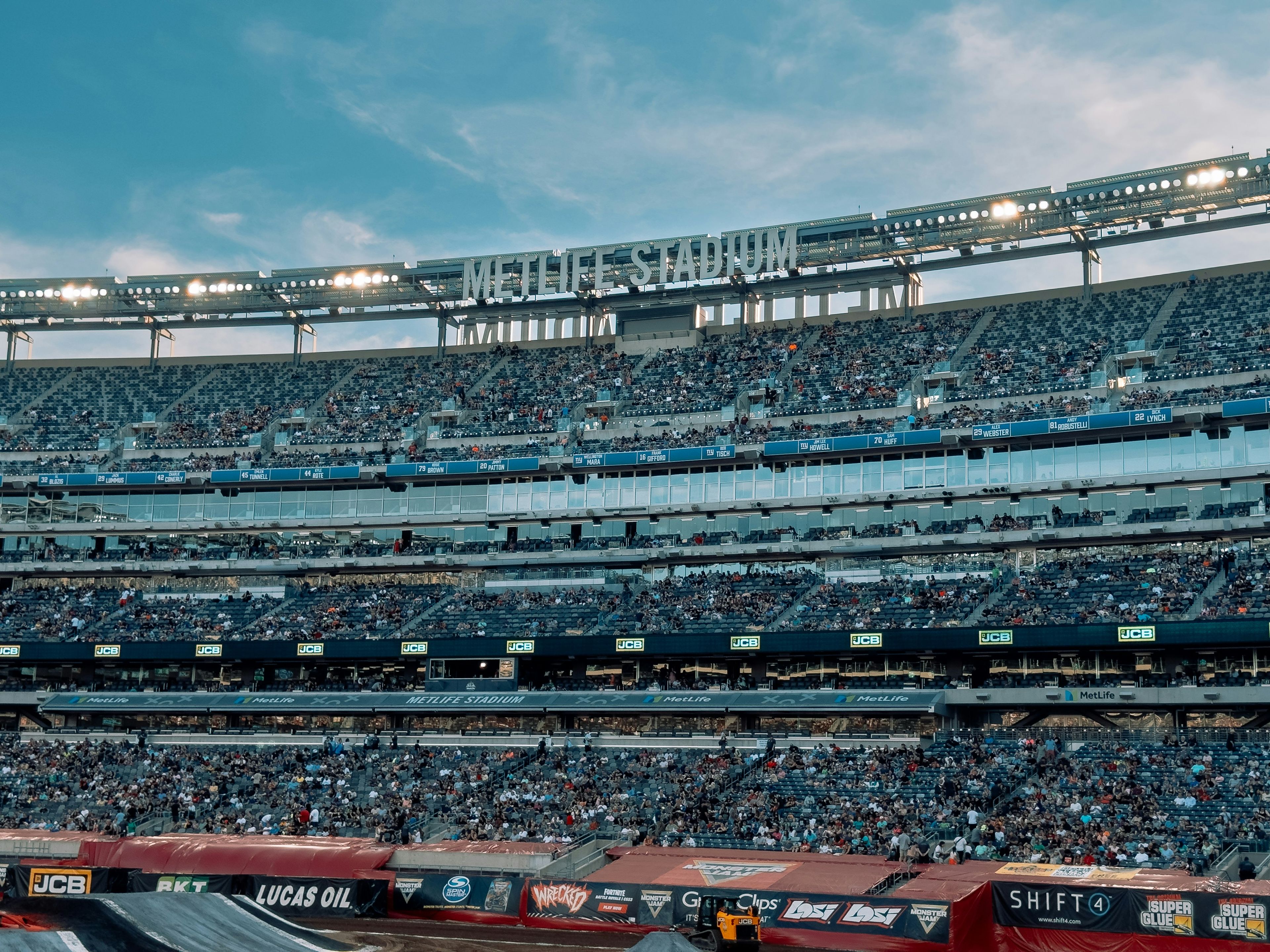 MetLife Stadium in East Rutherford, NJ
