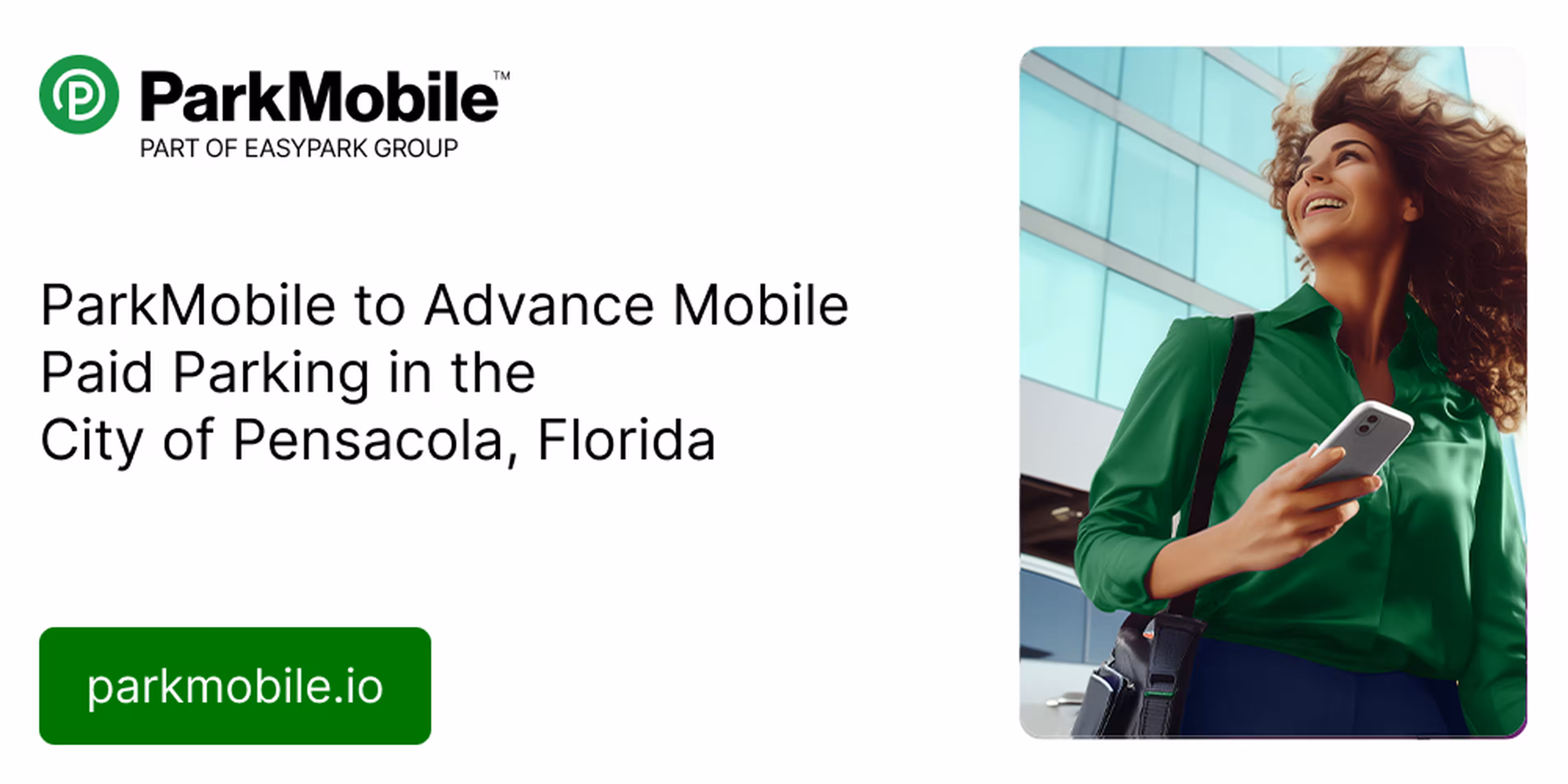 ParkMobile to Advance Mobile Paid Parking in the City of Pensacola, Florida