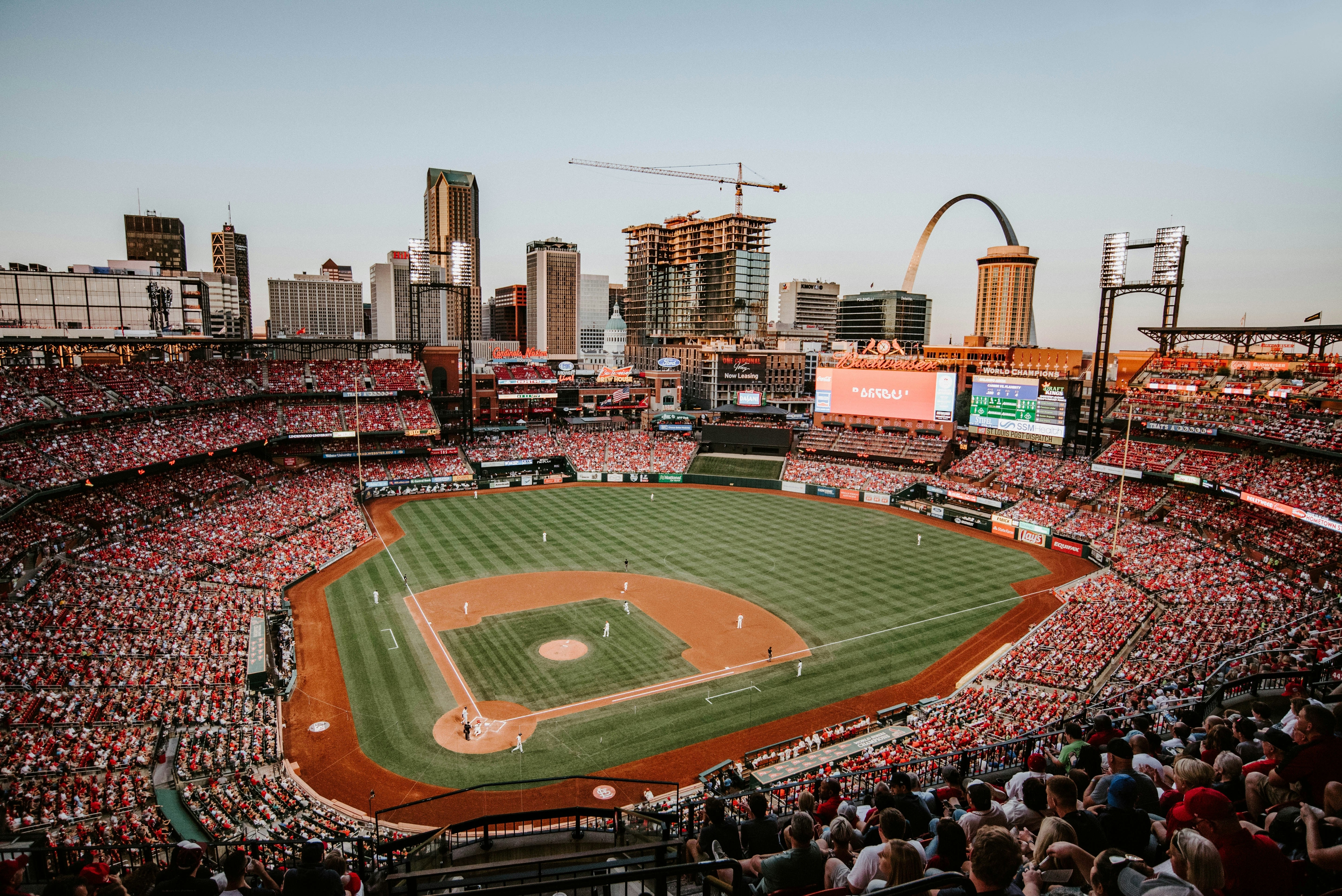 Busch Stadium in St Louis, MO