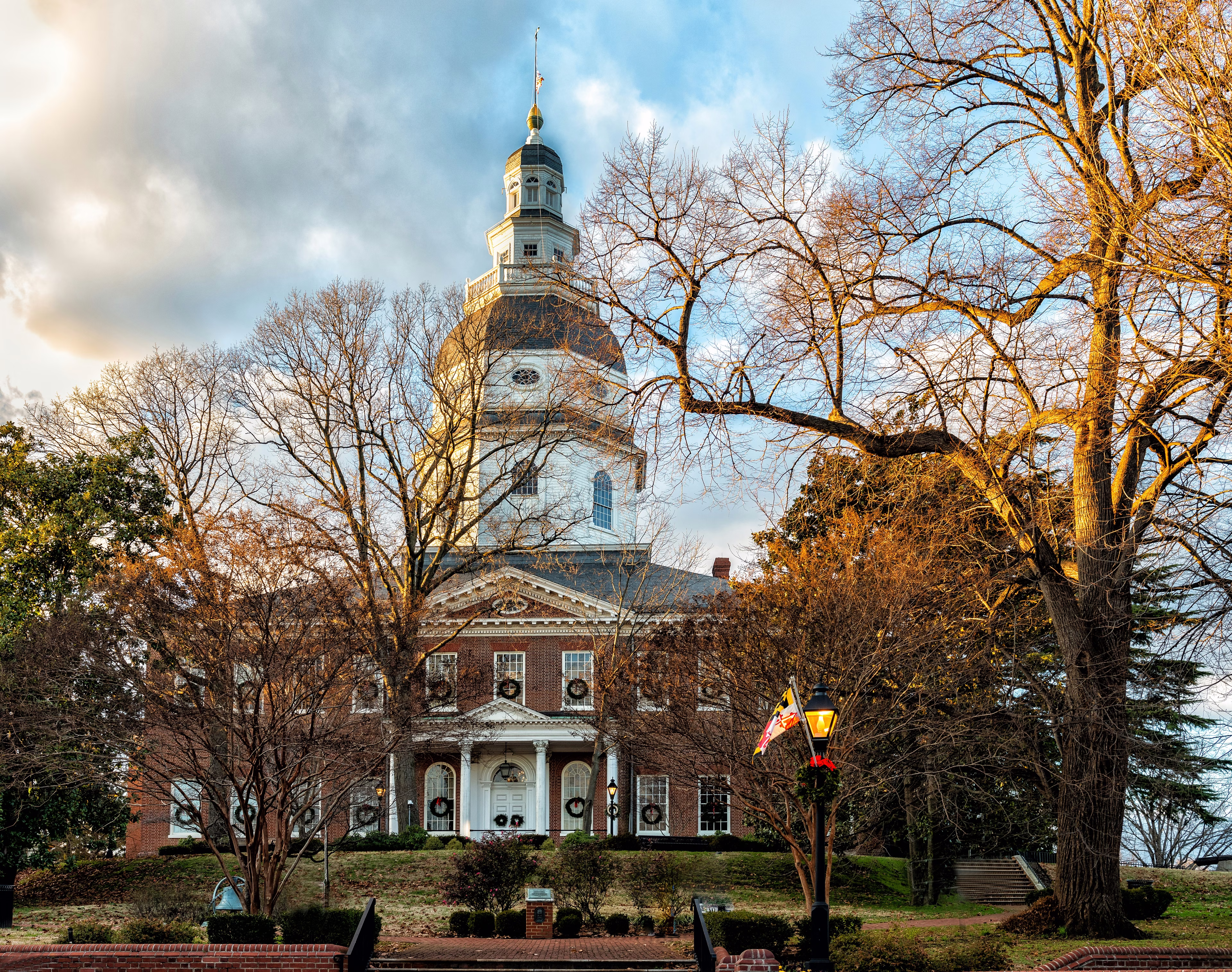 An iconic building in Annapolis, Maryland.