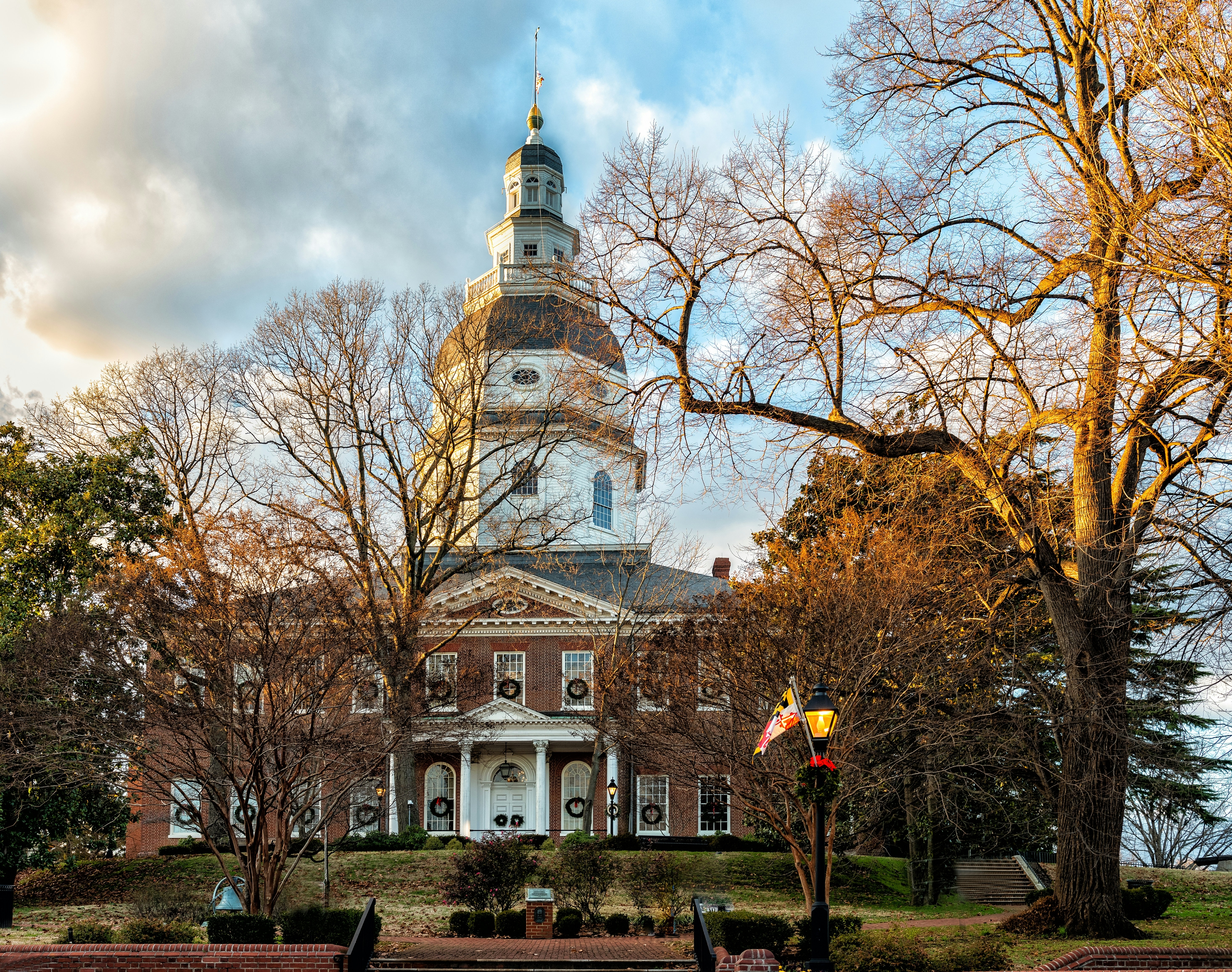 An iconic building in Annapolis, Maryland.