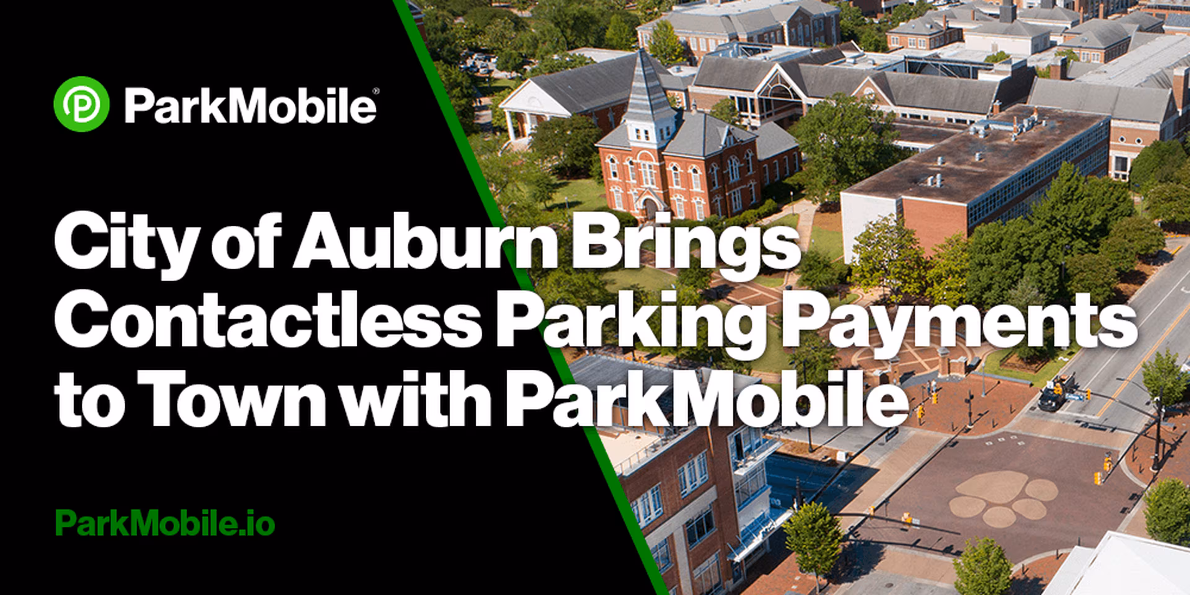 ParkMobile Announces Partnership with the City of Auburn, AL, to Offer Contactless Parking Payments