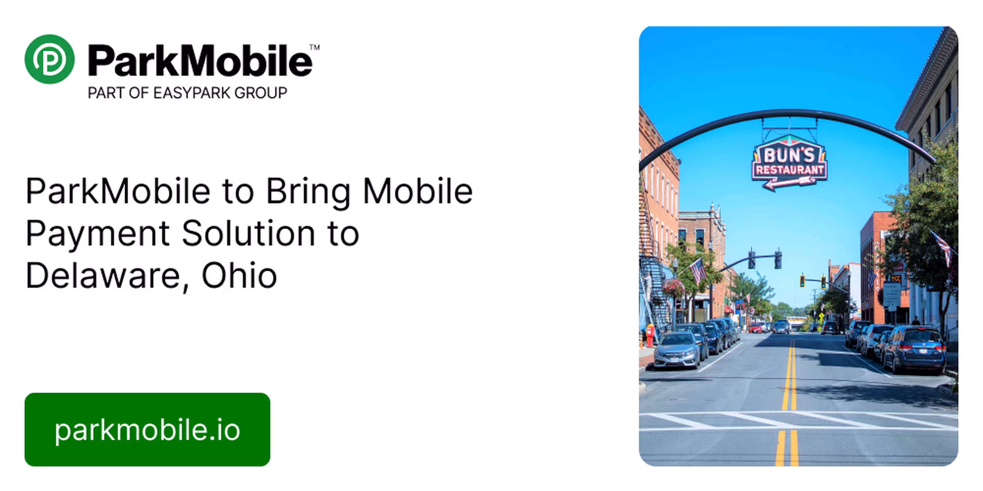 ParkMobile to Bring Mobile Payment Solution to Delaware, Ohio