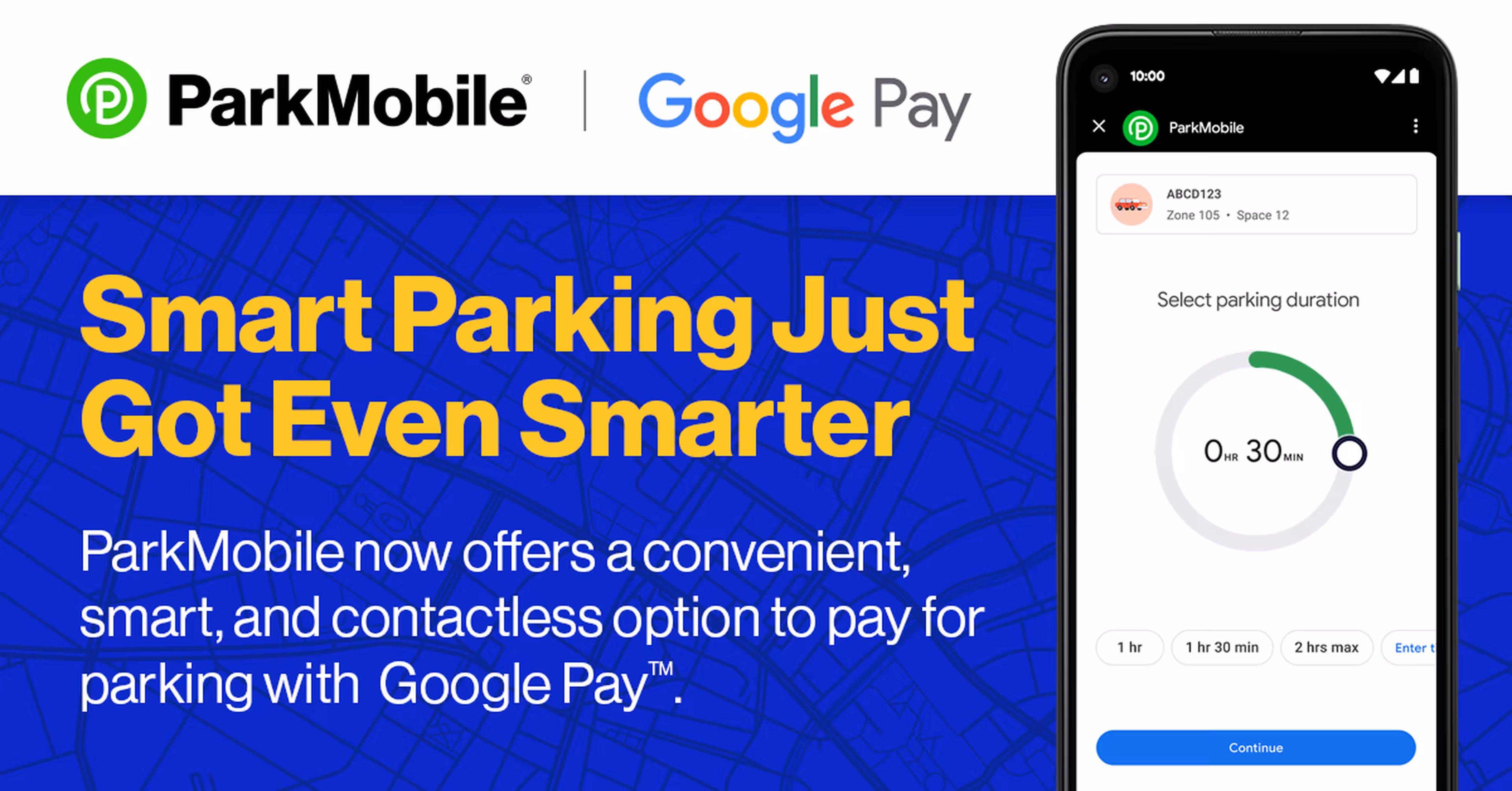 ParkMobile to Provide More Contactless Parking Payment Options Through Google Pay