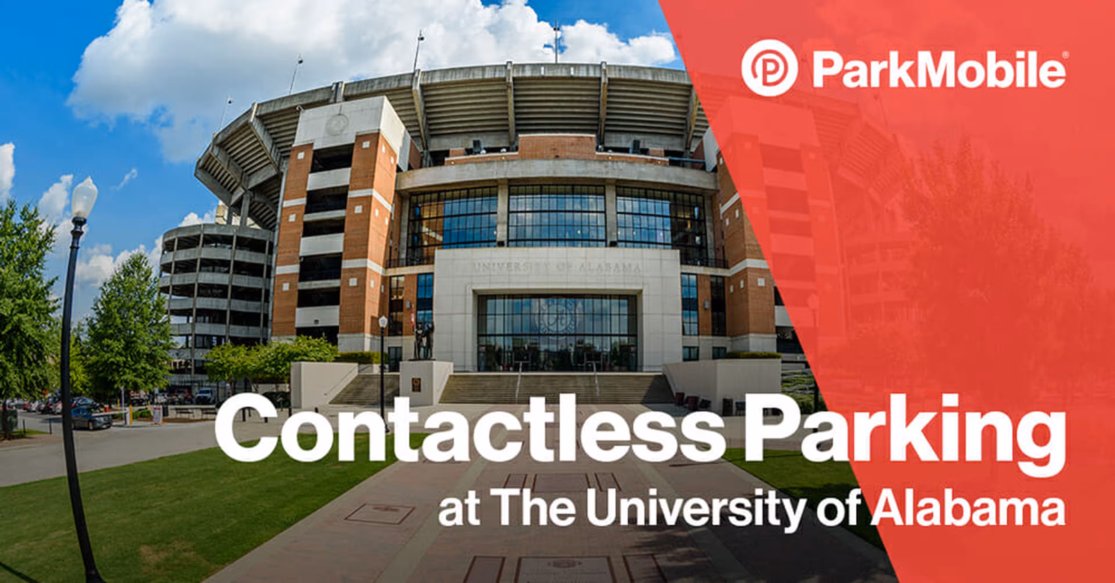 University of Alabama Contactless Parking - ParkMobile