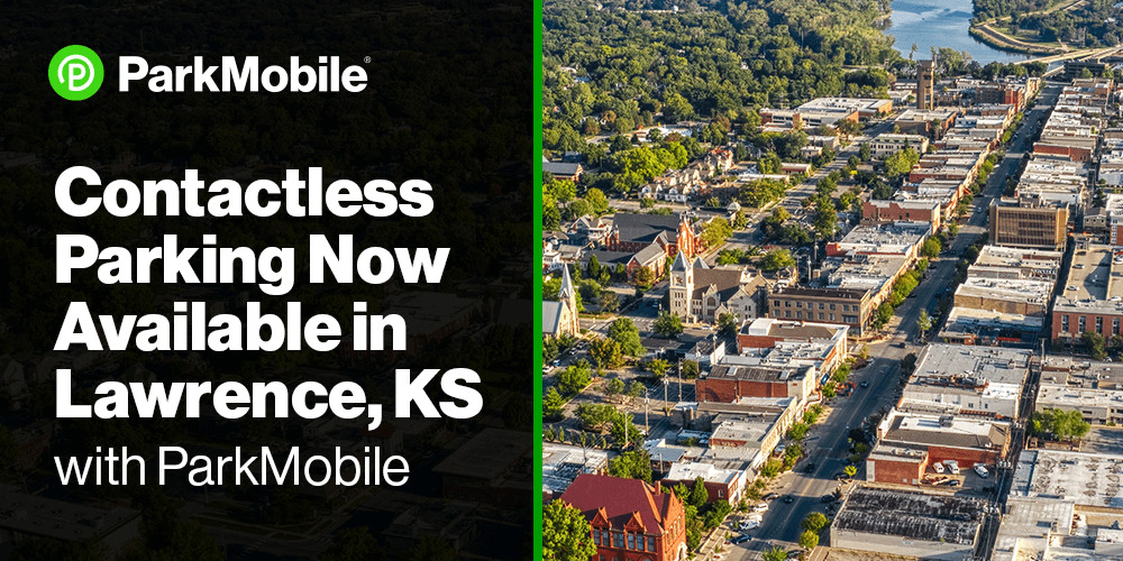 ParkMobile to Launch Contactless Parking Payments in Lawrence, Kansas