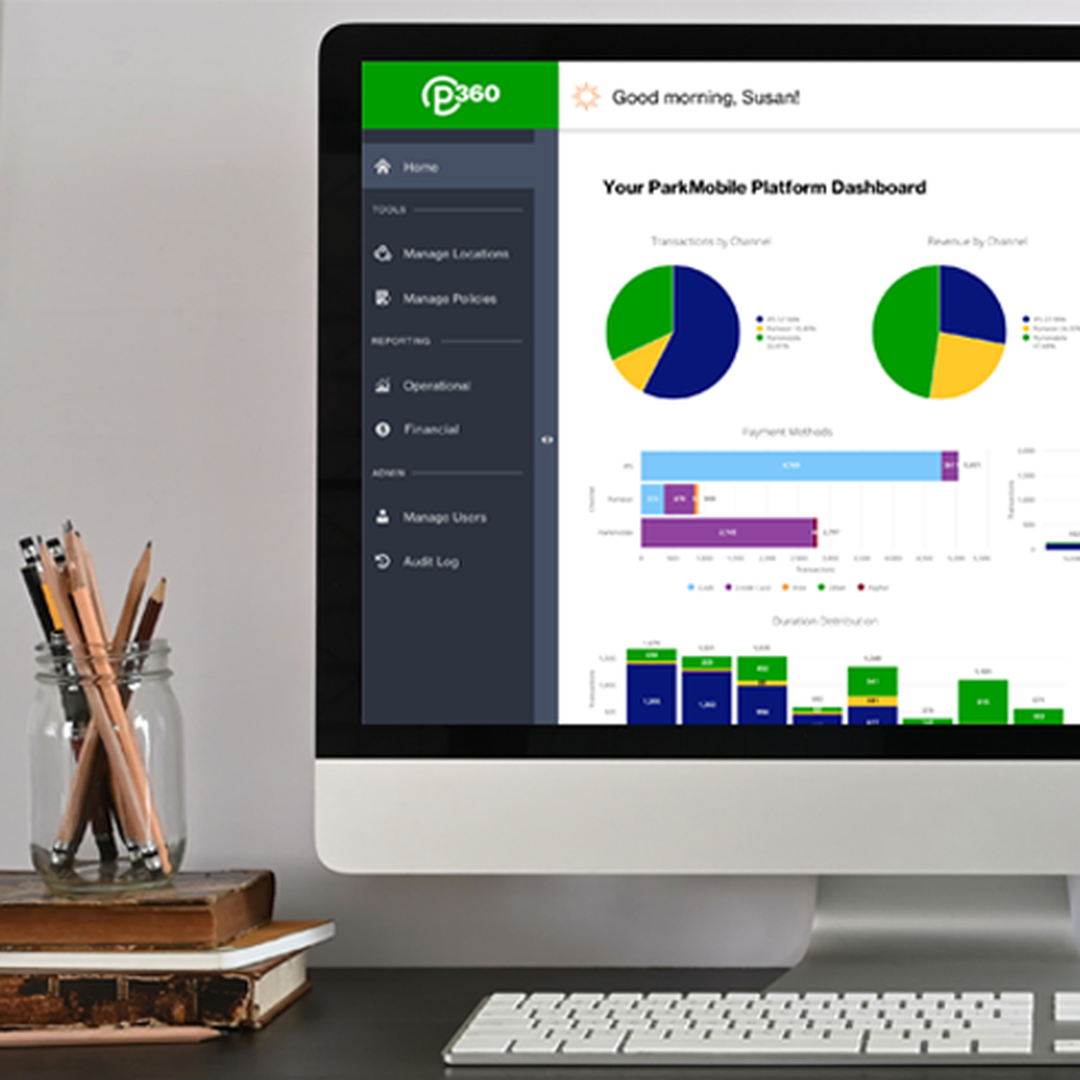 Multichannel Reporting Feature with ParkMobile 360 Platform 1